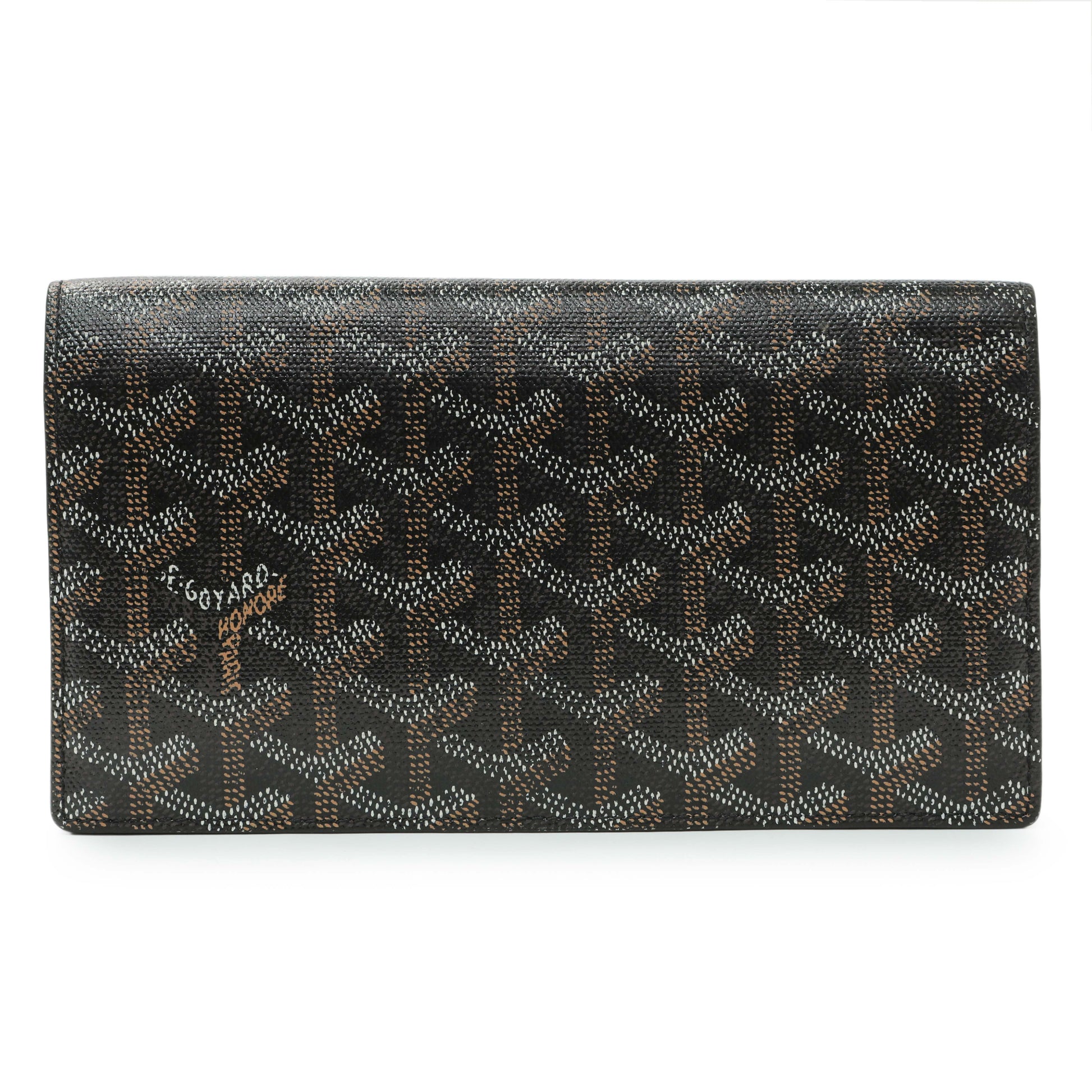 Exclusive Goyard Goyardine Saint-Lambert Wallet — Front View