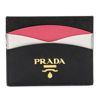 Exclusive Prada Saffiano Card Holder — Front View