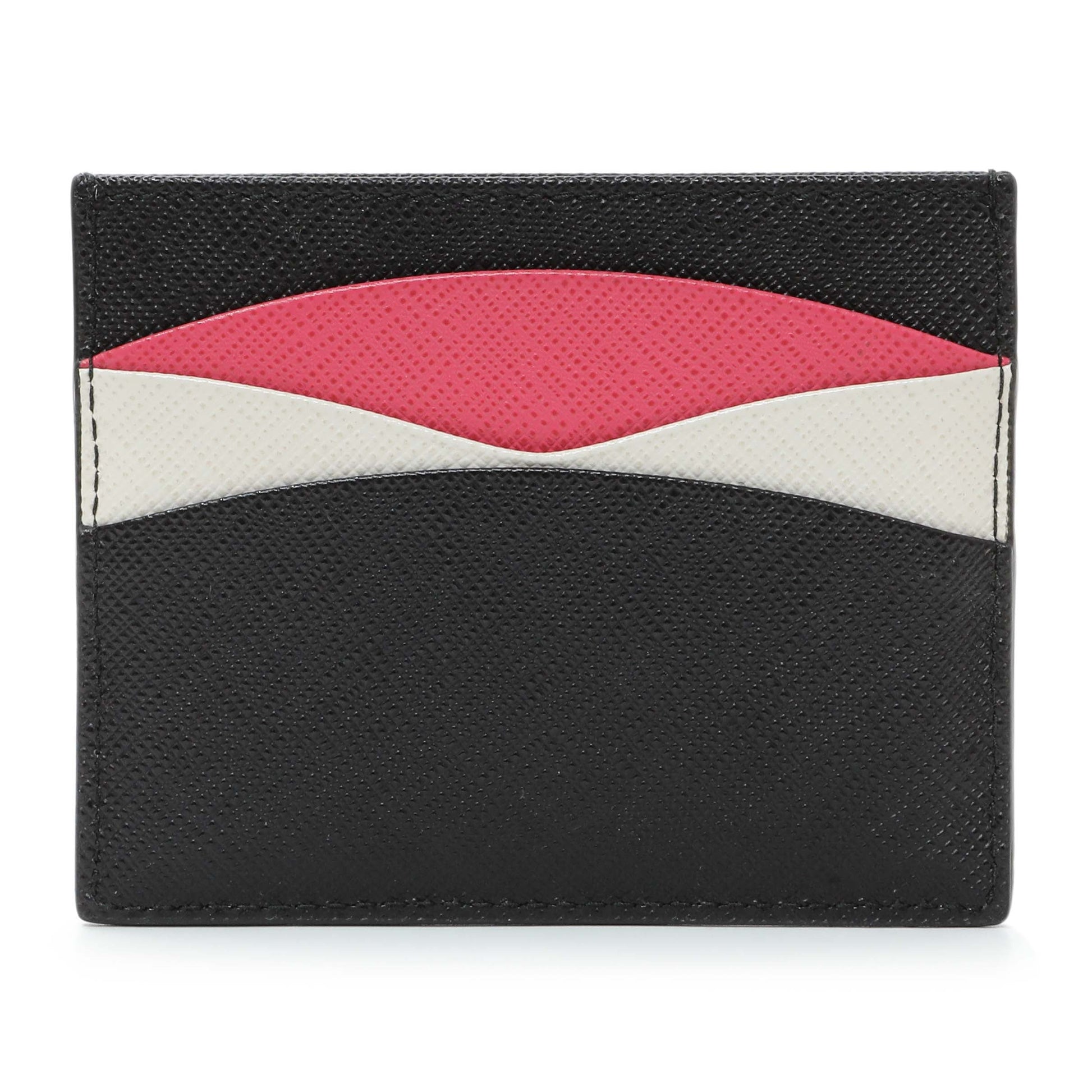 Exclusive Prada Saffiano Card Holder — Side View