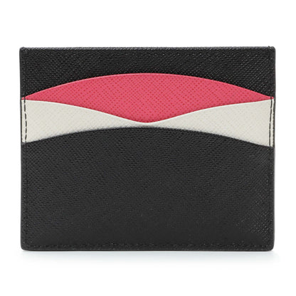 Exclusive Prada Saffiano Card Holder — Side View