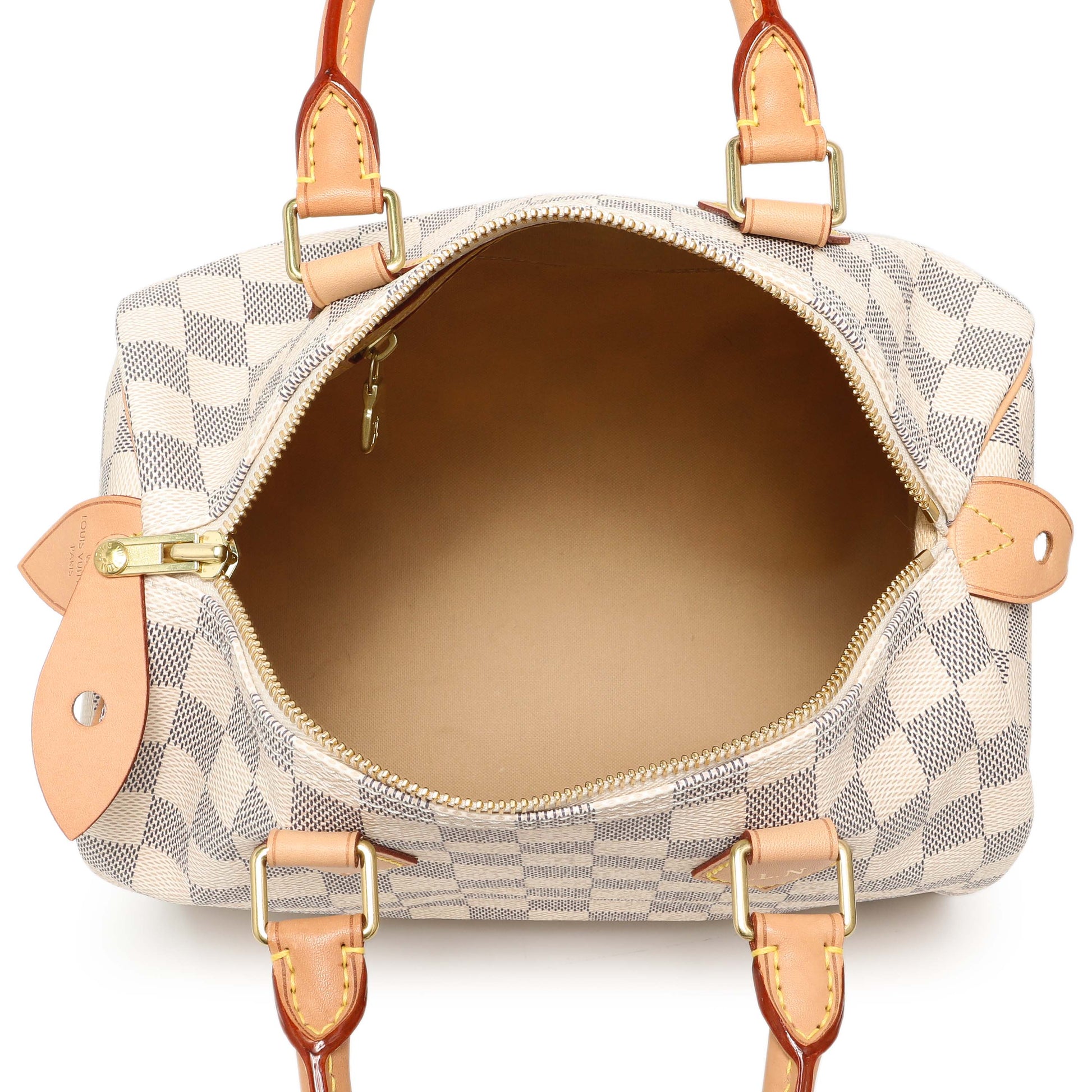 Exclusive Louis Vuitton Damier Azur Speedy 25 — Alternate View 8
