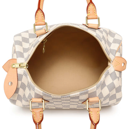 Exclusive Louis Vuitton Damier Azur Speedy 25 — Alternate View 8