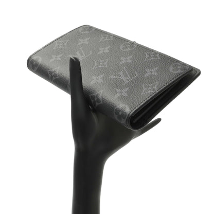 Exclusive Louis Vuitton Monogram Eclipse Brazza Wallet — Lifestyle View