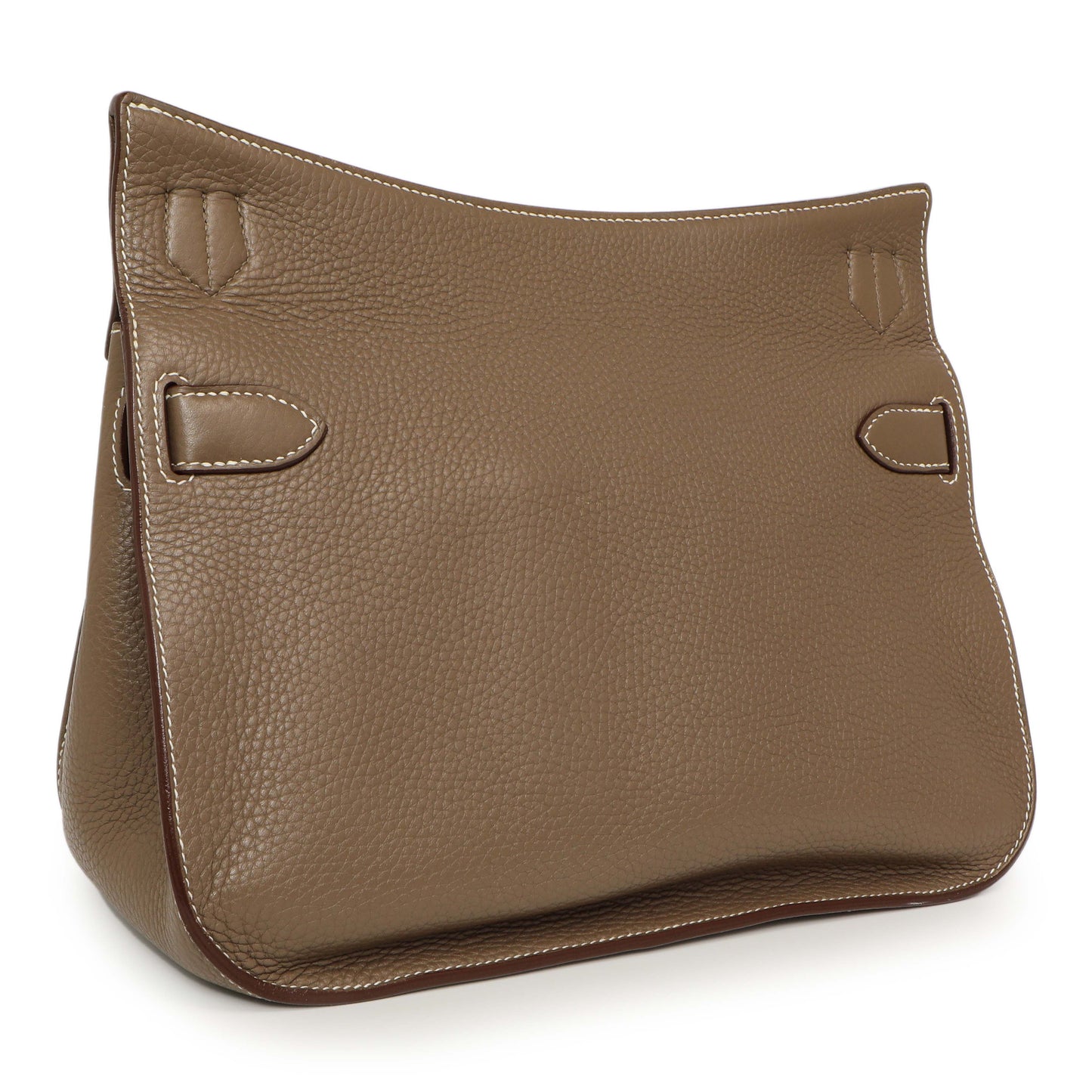 Exclusive Hermes Etoupe Taurillon Clemence Jypsiere 31 — Side View