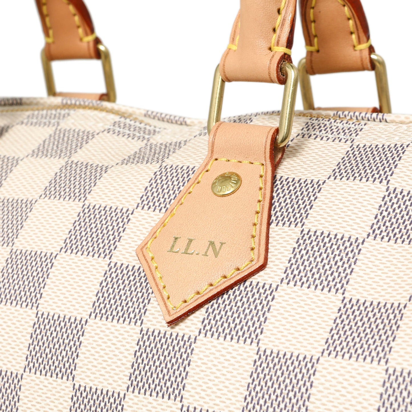 Exclusive Louis Vuitton Damier Azur Speedy 25 — Alternate View 9