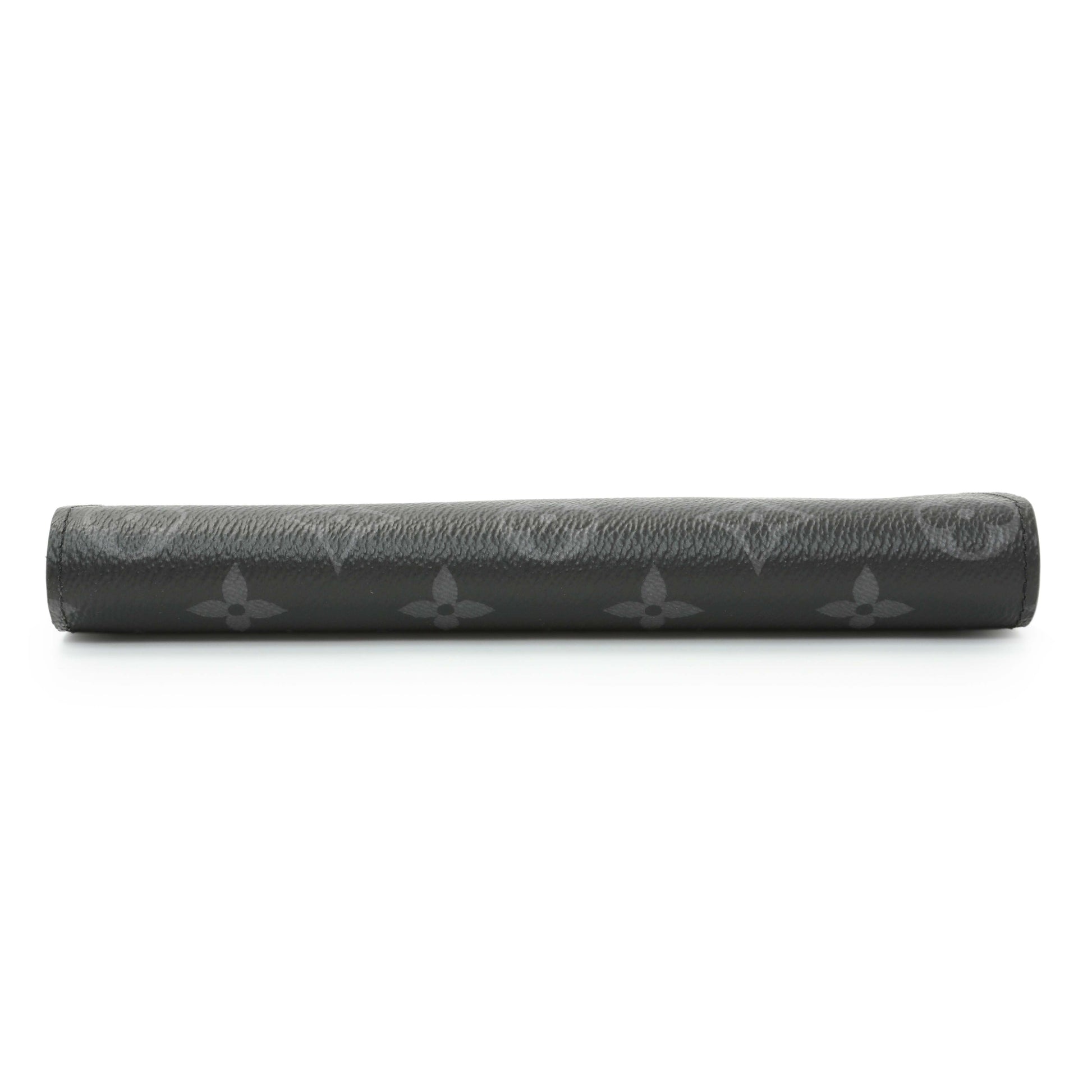 Exclusive Louis Vuitton Monogram Eclipse Brazza Wallet — Back View