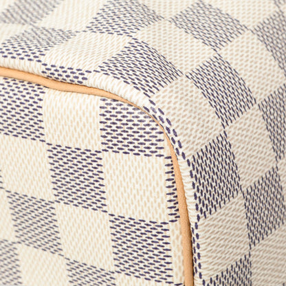 Exclusive Louis Vuitton Damier Azur Speedy 25 — Lifestyle View