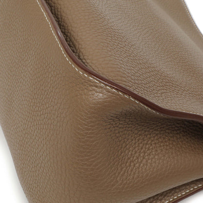 Exclusive Hermes Etoupe Taurillon Clemence Jypsiere 31 — Alternate View 7