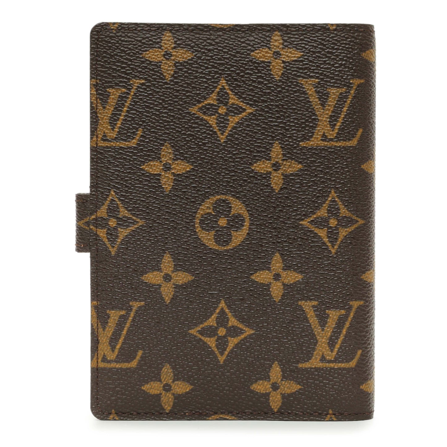 Exclusive Louis Vuitton Monogram Small Ring Agenda Cover — Side View