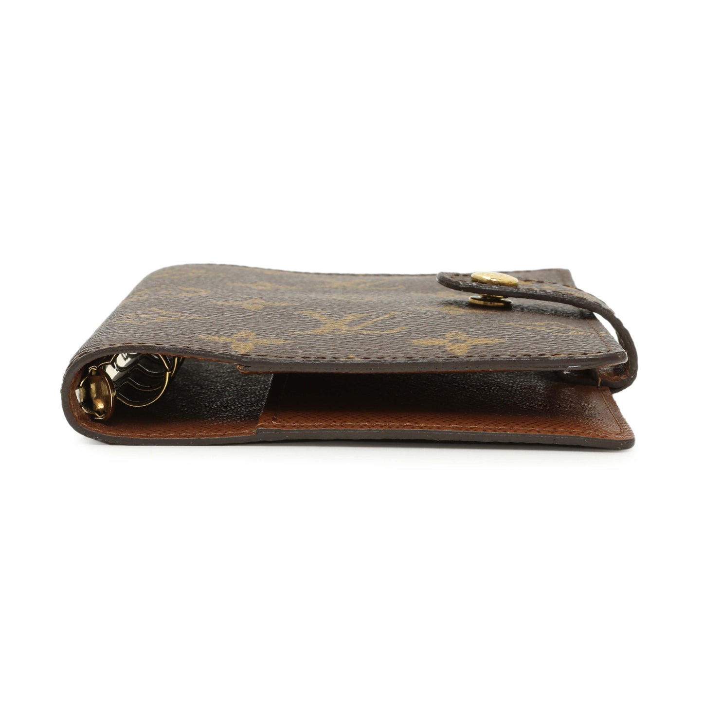 Exclusive Louis Vuitton Monogram Small Ring Agenda Cover — Back View