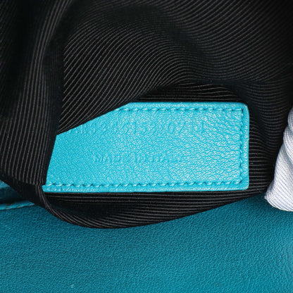 Exclusive Saint Laurent Blue Calfskin Small Sac De Jour — Alternate View 10