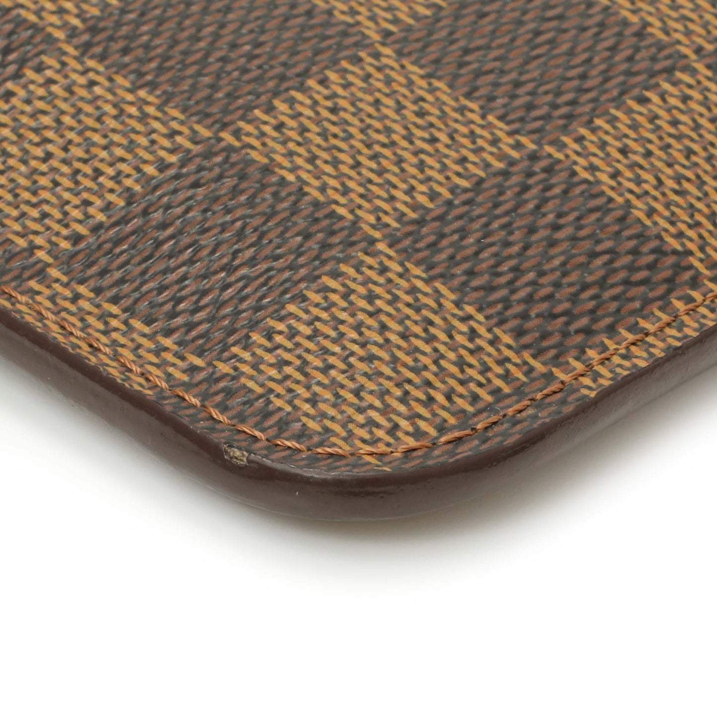 Exclusive Louis Vuitton Damier Ebene Scribe Affiche Key Pouch — Alternate View 9