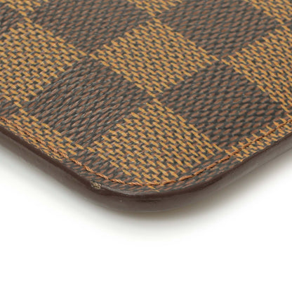 Exclusive Louis Vuitton Damier Ebene Scribe Affiche Key Pouch — Alternate View 9