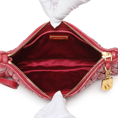 Exclusive Miu Miu Matelasse Wristlet Pouch — Alternate View 8