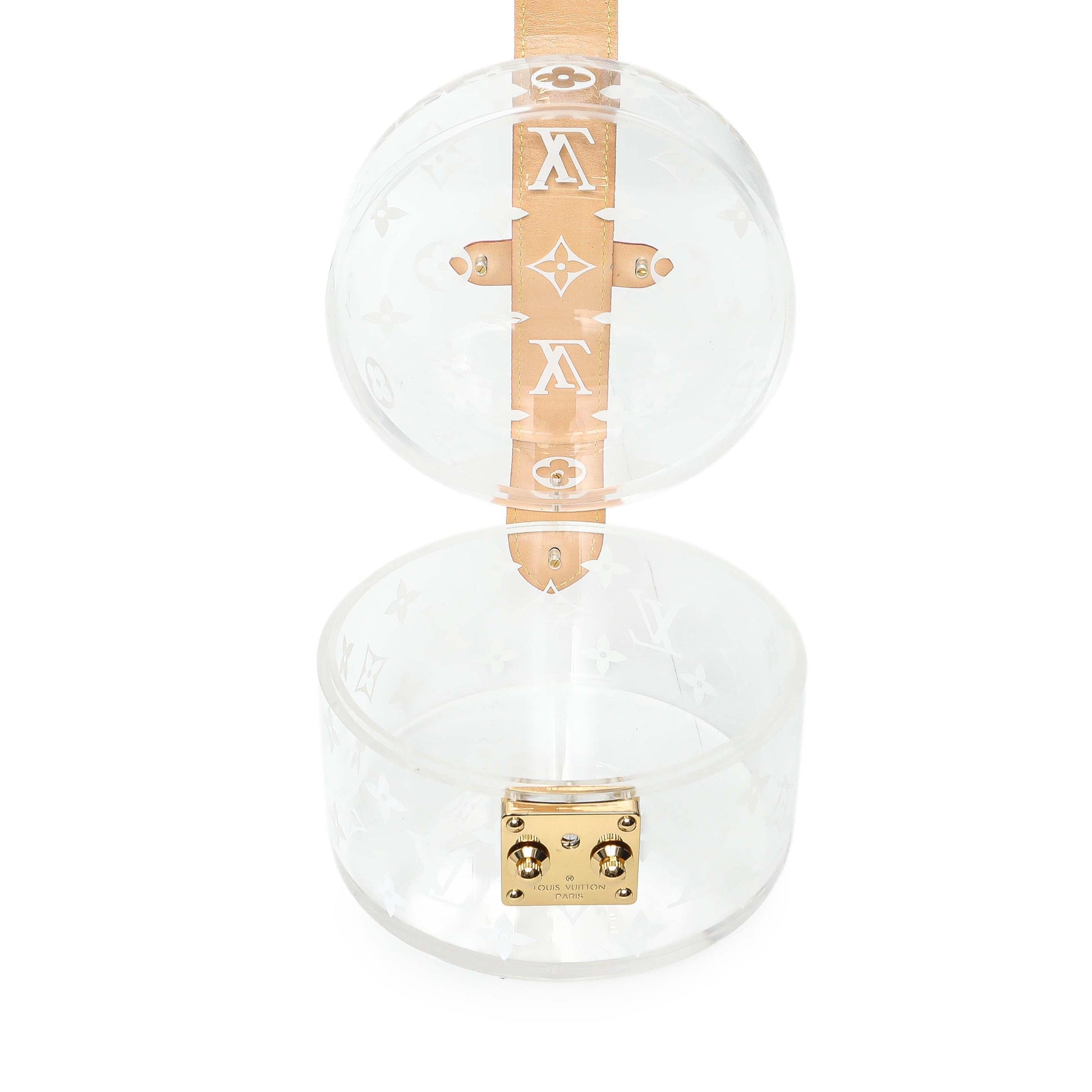 Exclusive Louis Vuitton Plexiglass Box Scott — Top View
