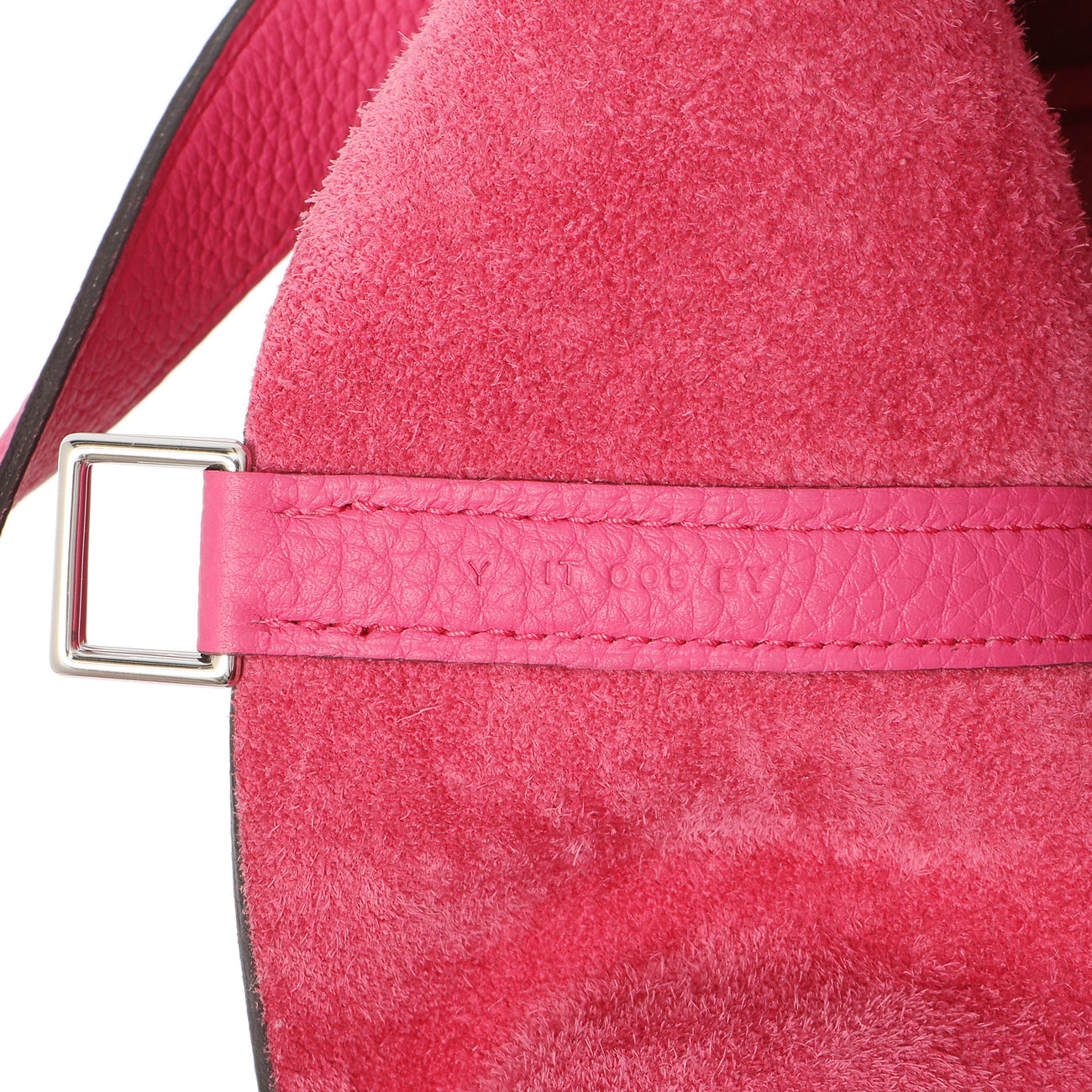 Exclusive Hermes Rose Shocking Maurice Picotin Lock 22 — Lifestyle View