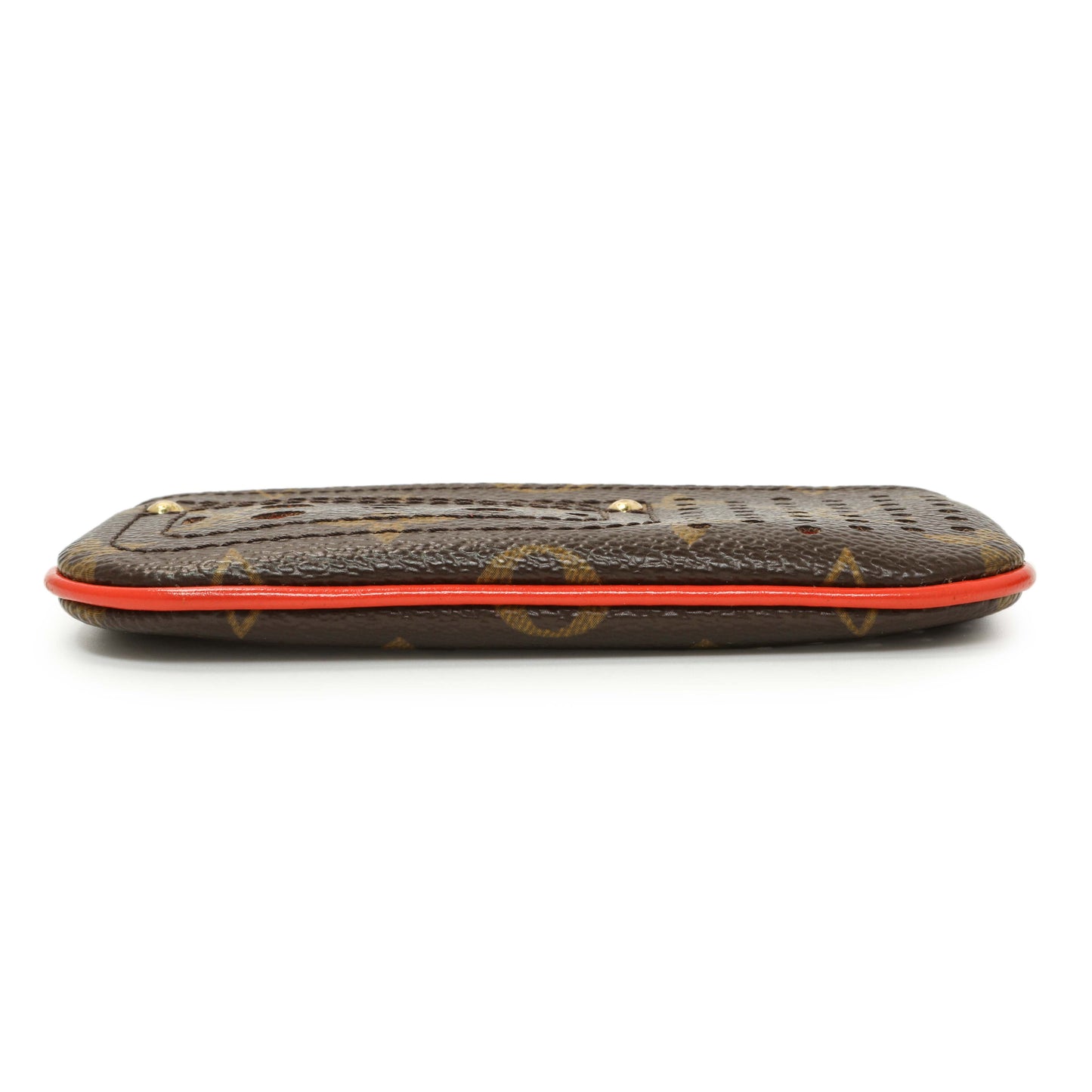 Exclusive Louis Vuitton Monogram Perforated Key Pouch — Back View