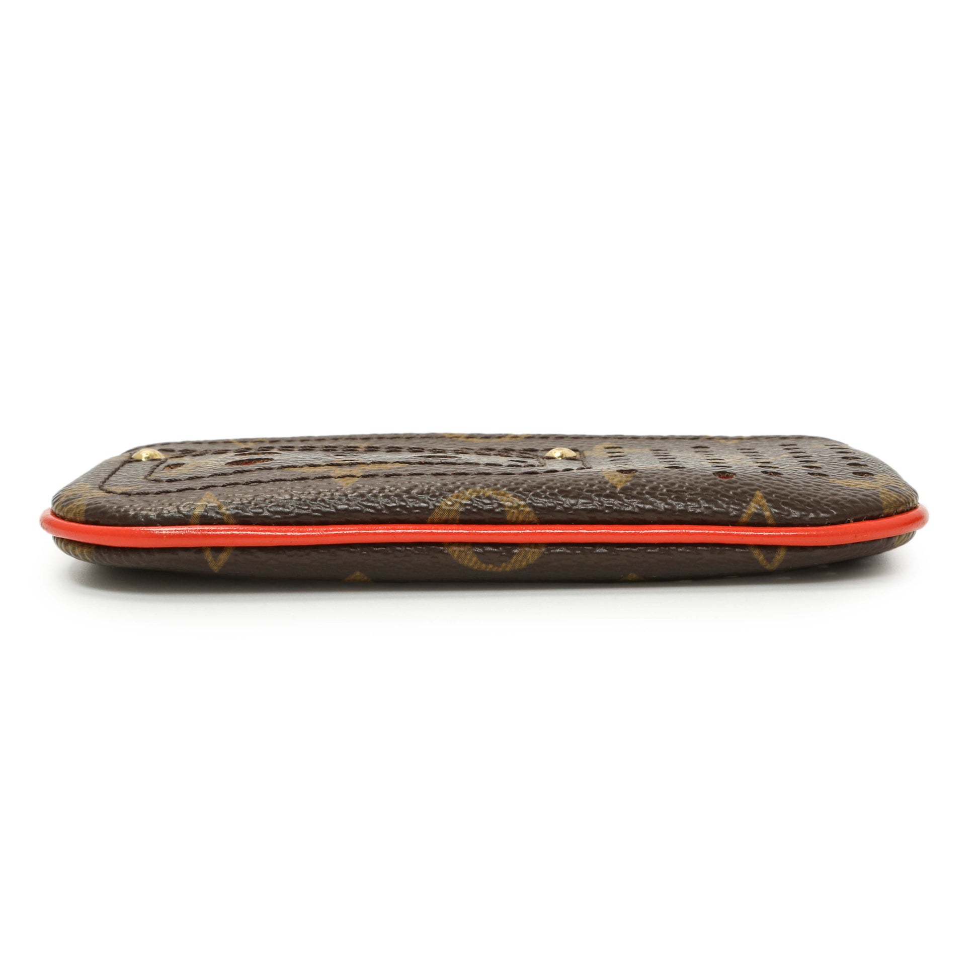 Exclusive Louis Vuitton Monogram Perforated Key Pouch — Back View