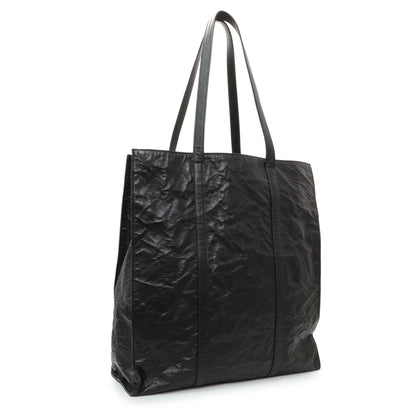 Exclusive Prada Black Nappa Antique Tote — Side View