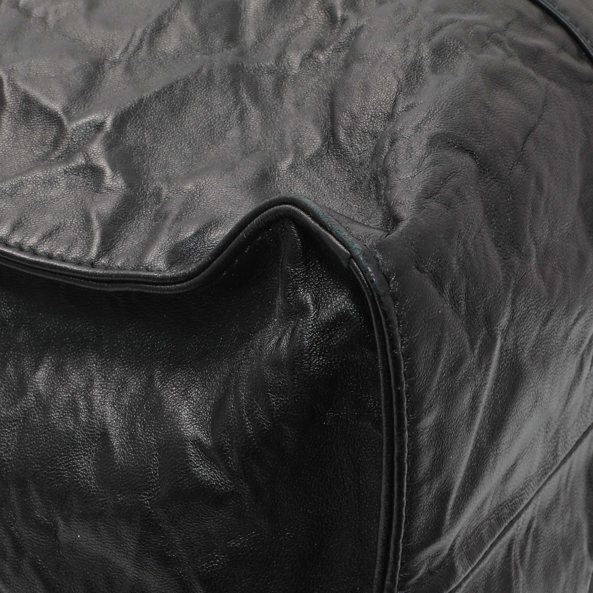 Exclusive Prada Black Nappa Antique Tote — Lifestyle View