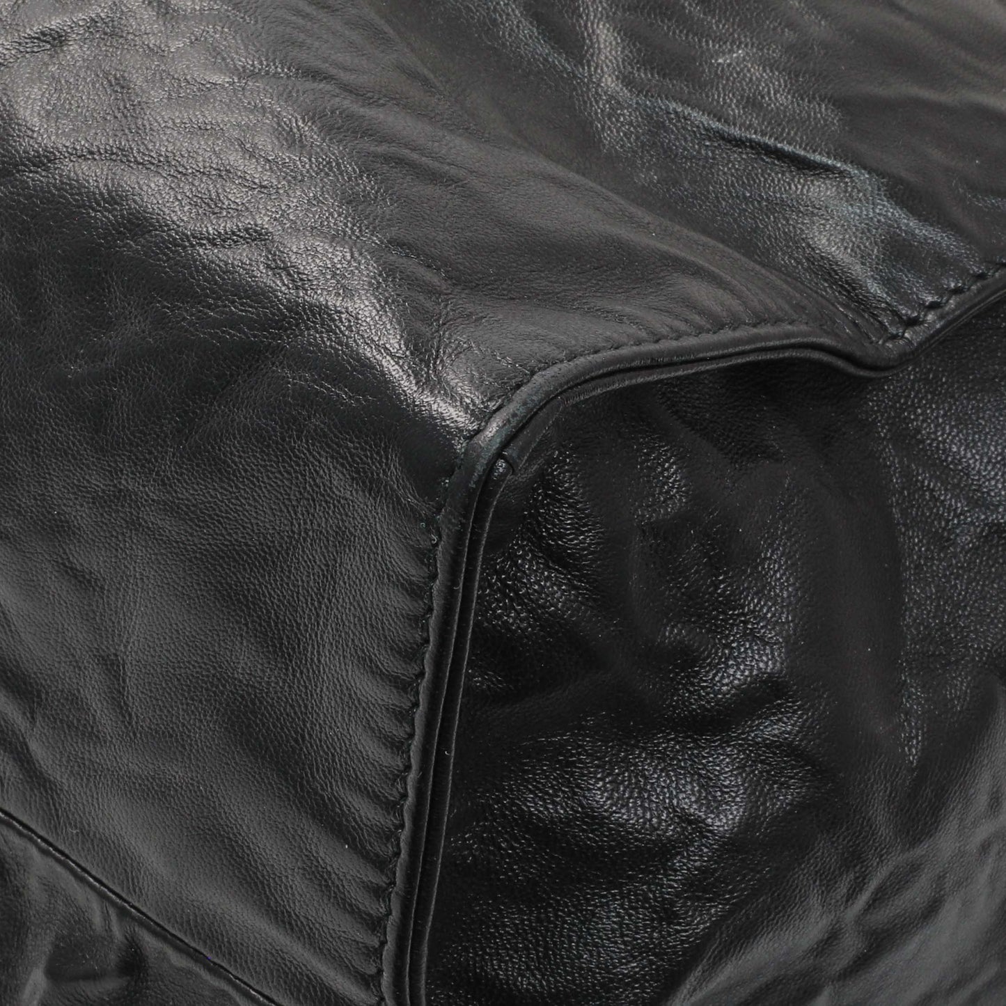 Exclusive Prada Black Nappa Antique Tote — Alternate View 7