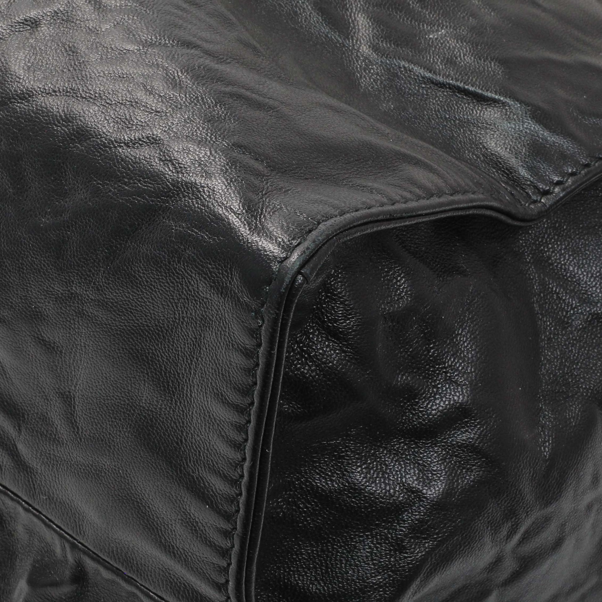 Exclusive Prada Black Nappa Antique Tote — Alternate View 7