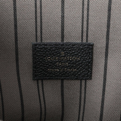 Exclusive Louis Vuitton Black Empreinte Pochette Metis — Detail View