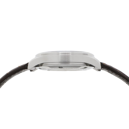 Exclusive IWC Stainless Steel Pilot Midsize IW325601 — Back View