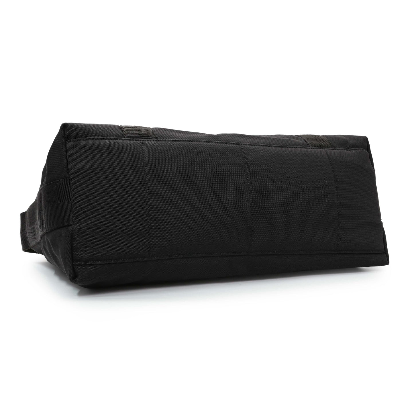 Exclusive Gucci Black Nylon Messenger Crossbody Shoulder Bag — Back View