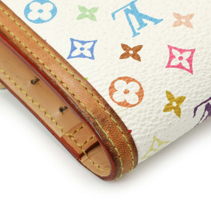Exclusive Louis Vuitton White Monogram Multicolor Porte Tresor International Wallet — Alternate View 8