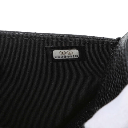 Exclusive Chanel Black Caviar Quilted Wallet on Chain — Alternate View 7