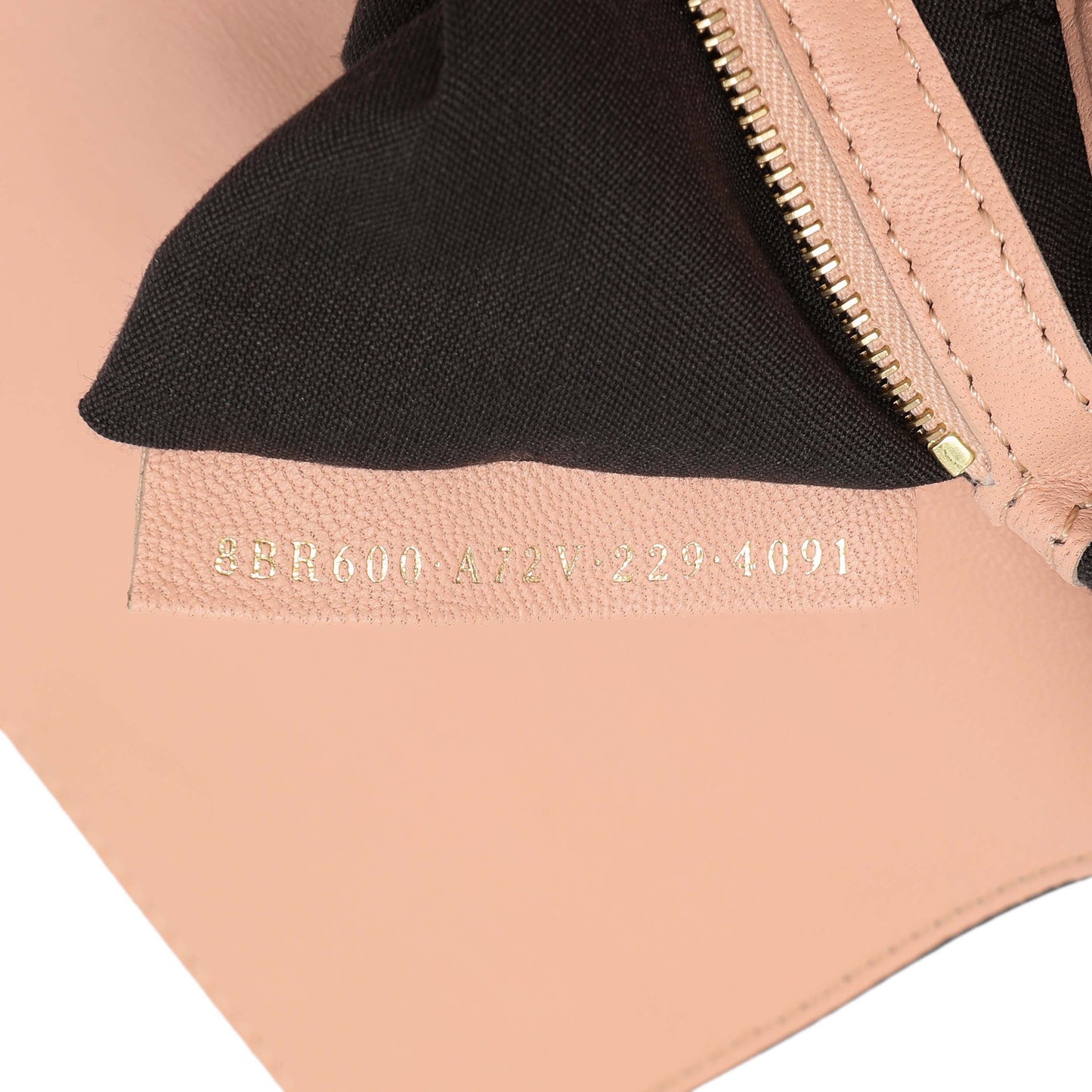 Exclusive Fendi Rosa Bourbon Nappa FF 1974 Embossed Baguette — Alternate View 10