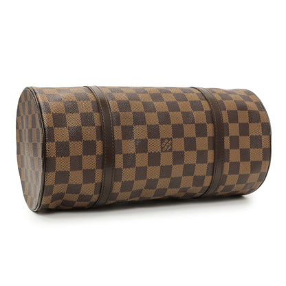 Exclusive Louis Vuitton Damier Ebene Papillon 30 — Back View