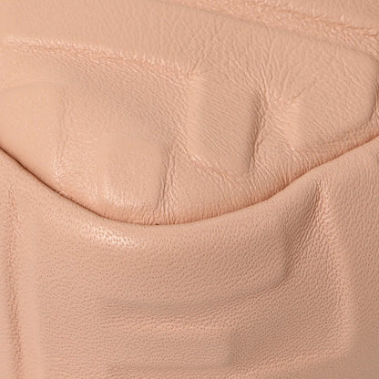 Exclusive Fendi Rosa Bourbon Nappa FF 1974 Embossed Baguette — Detail View