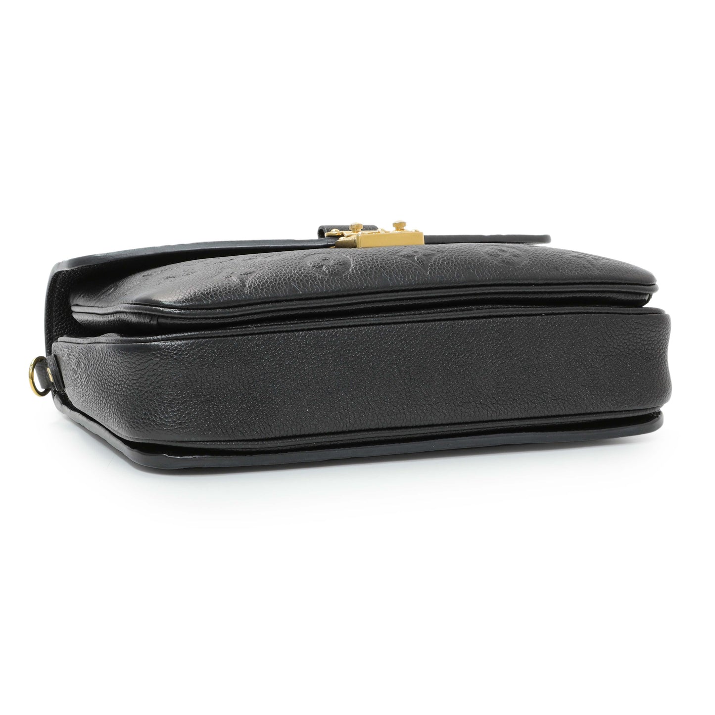 Exclusive Louis Vuitton Black Empreinte Pochette Metis — Back View