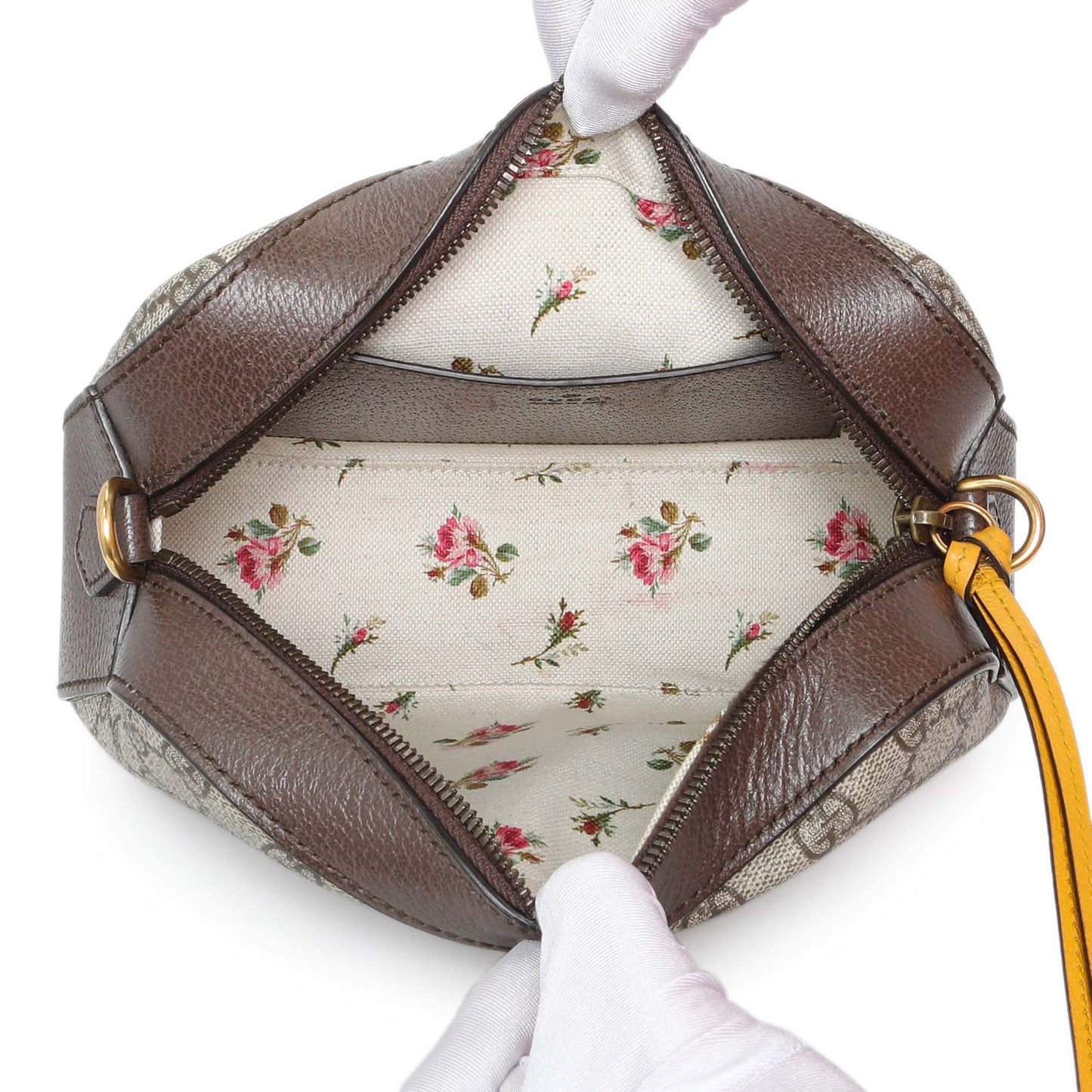 Exclusive Gucci GG Supreme Monogram Web Neo Vintage Shoulder Bag — Alternate View 8