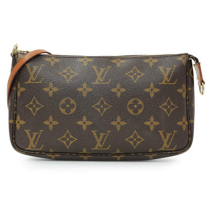 Exclusive Louis Vuitton Monogram Pochette Accessories — Front View