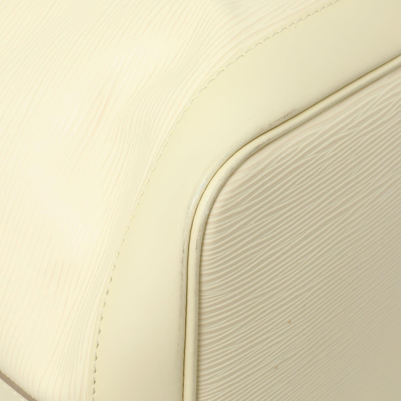 Exclusive Louis Vuitton Ivory Epi Petit Noe NM — Top View