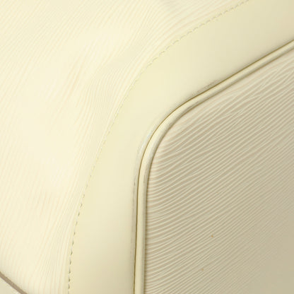 Exclusive Louis Vuitton Ivory Epi Petit Noe NM — Top View