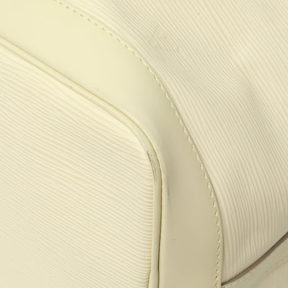 Exclusive Louis Vuitton Ivory Epi Petit Noe NM — Detail View