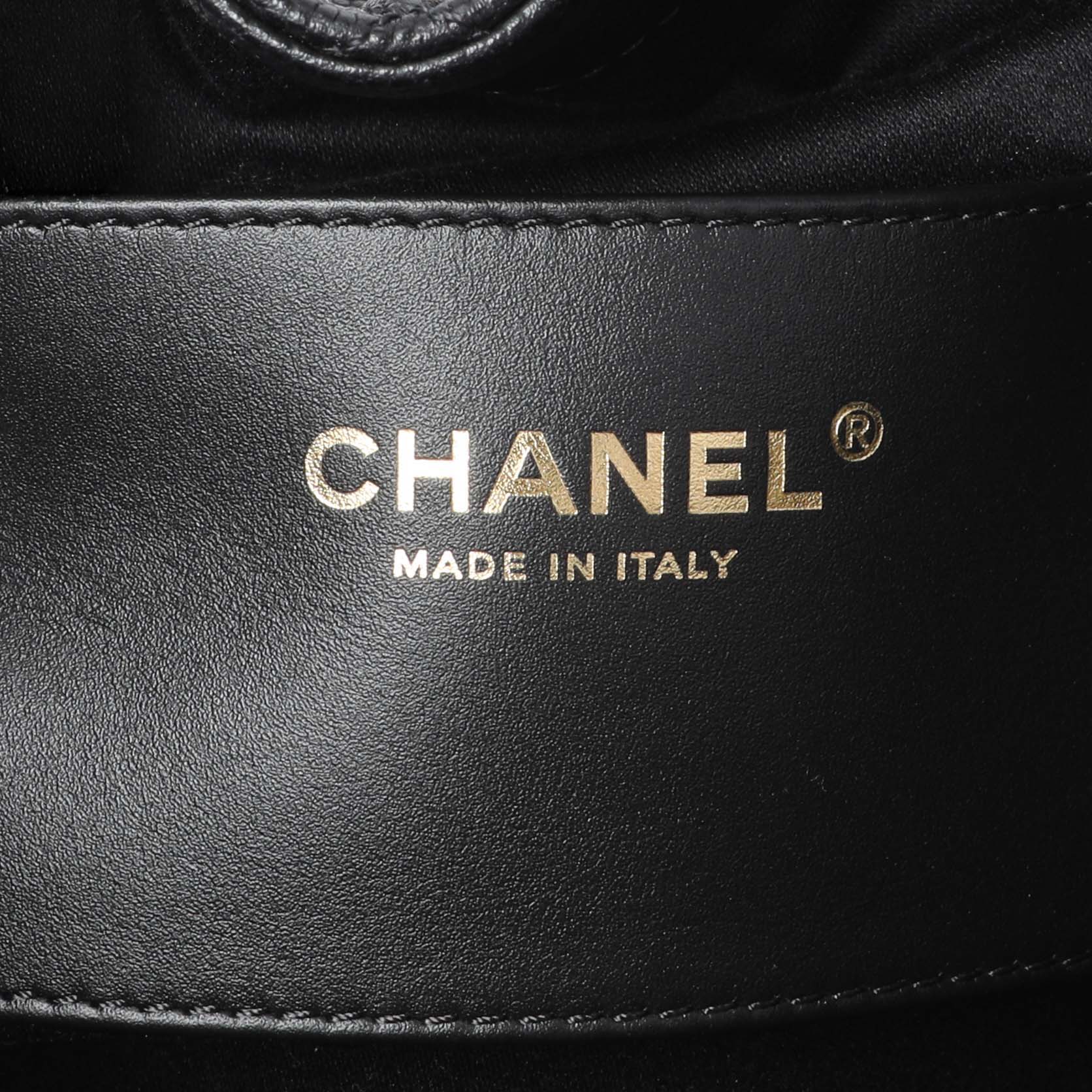 Exclusive Chanel Black Caviar Quilted Small Chanel 25 Handbag — Alternate View 9