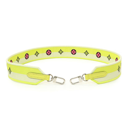 Exclusive Louis Vuitton Jacquard Alma BB Shoulder Strap — Front View