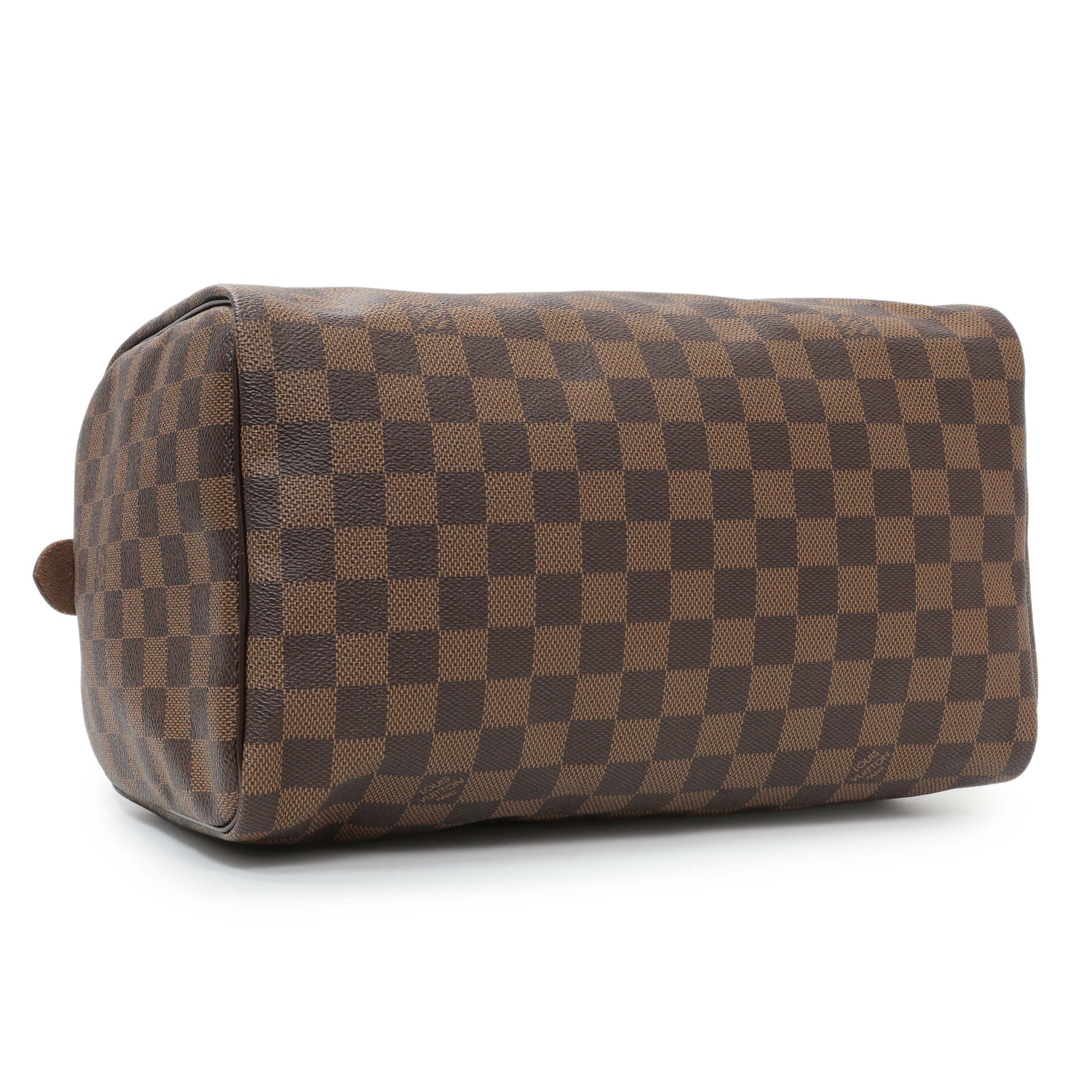 Exclusive Louis Vuitton Damier Ebene Speedy 30 — Back View