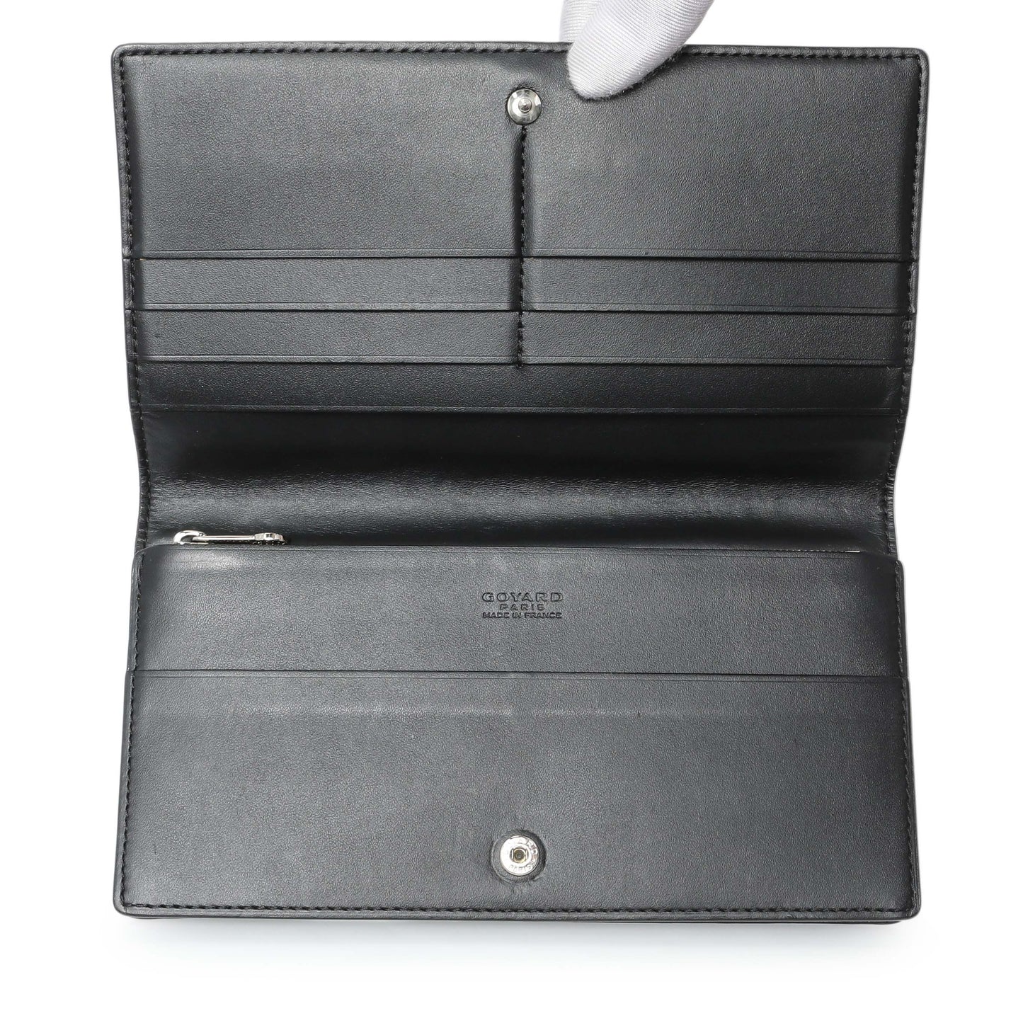 Exclusive Goyard Goyardine Saint-Lambert Wallet — Alternate View 8