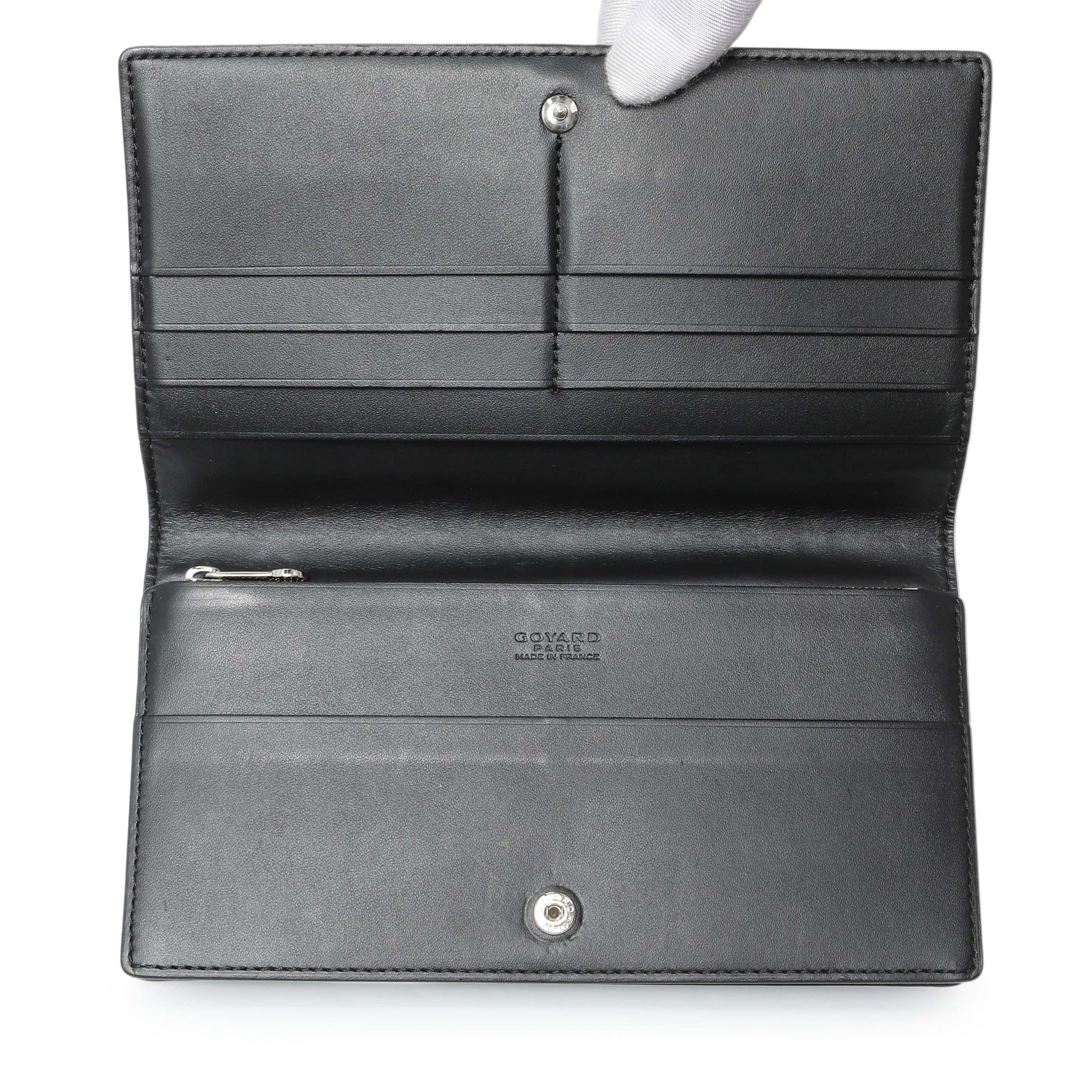 Exclusive Goyard Goyardine Saint-Lambert Wallet — Alternate View 8