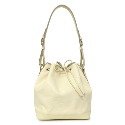 Exclusive Louis Vuitton Ivory Epi Petit Noe NM — Front View