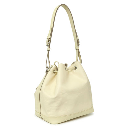 Exclusive Louis Vuitton Ivory Epi Petit Noe NM — Side View