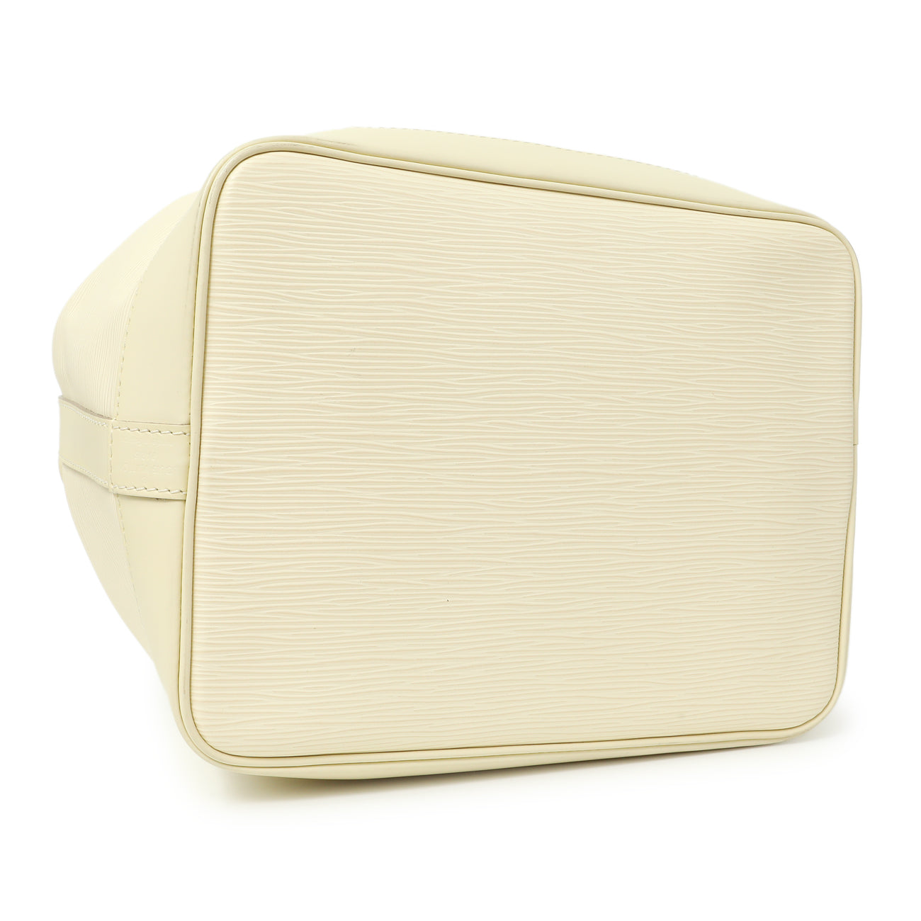 Exclusive Louis Vuitton Ivory Epi Petit Noe NM — Back View