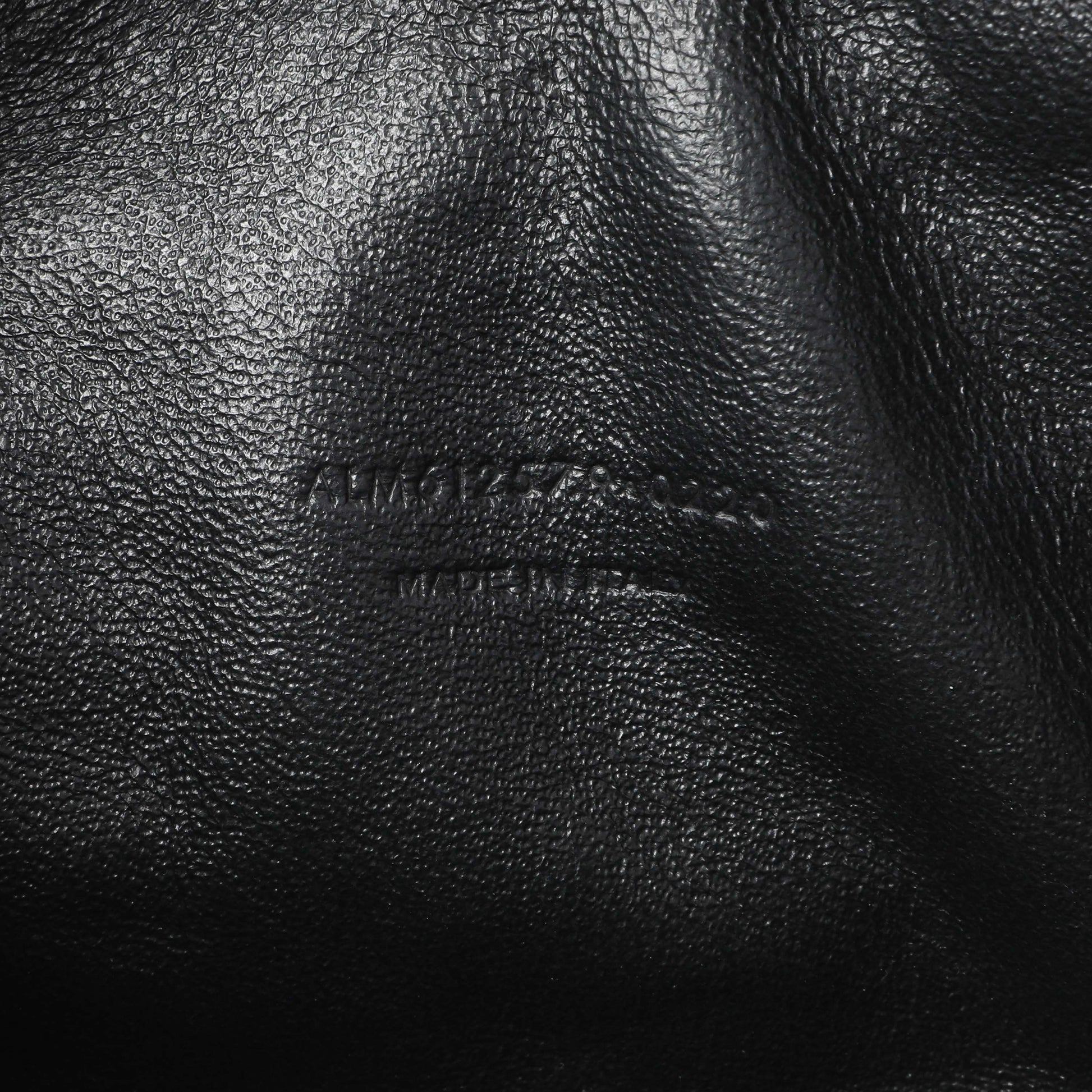 Exclusive Saint Laurent Black Grain De Poudre Matelasse Monogram Mini Lou Camera Bag — Lifestyle View