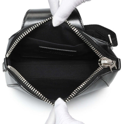 Exclusive Givenchy Black Calfskin Antigona U Crossbody Bag — Top View